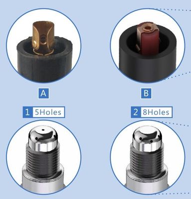 Βούλωμα σπινθήρων Prechamber (8 τρύπα ή 5 τρύπες) για αέριο ή το βιοαέριο TCG 2020 (όλες) το φυσικό με τη compatitive τιμή